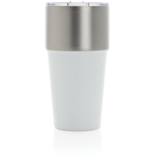 Fluid RCS gerecycled RVS beker 500ML — drukvlak artikel voorzijde boven