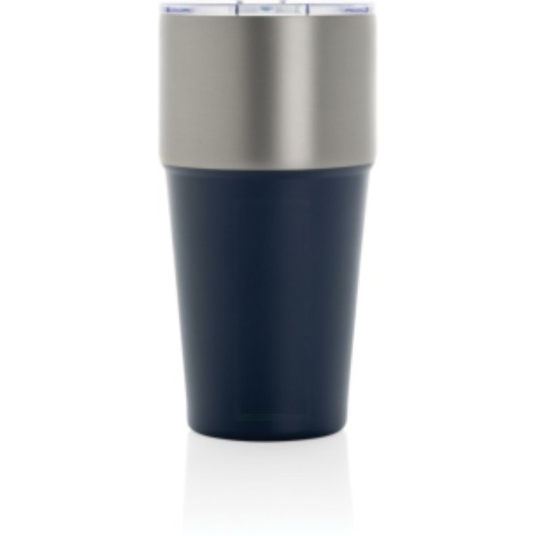 Fluid RCS gerecycled RVS beker 500ML — drukvlak artikel voorzijde onder