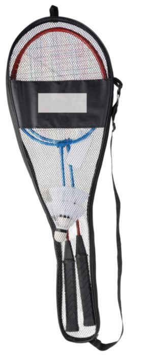 Badmintonset Wendy | 2 rackets | 2 shuttles — drukvlak voorzijde onder