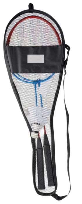 Badmintonset Wendy | 2 rackets | 2 shuttles — drukvlak voorzijde