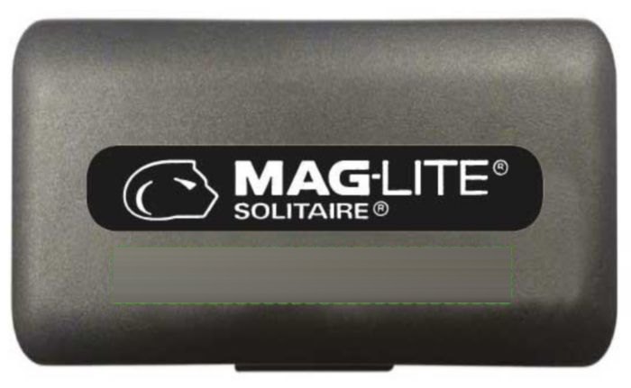 Aluminium Maglite Solitaire zaklamp — drukvlak geschenkdoos