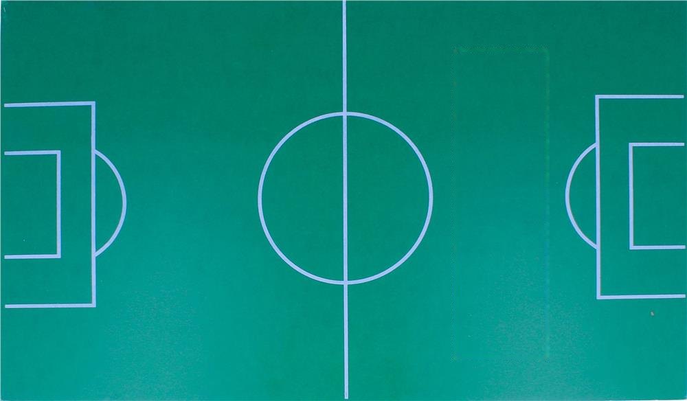 FUTBOLIN - Mini voetbaltafel — drukvlak grass rechts