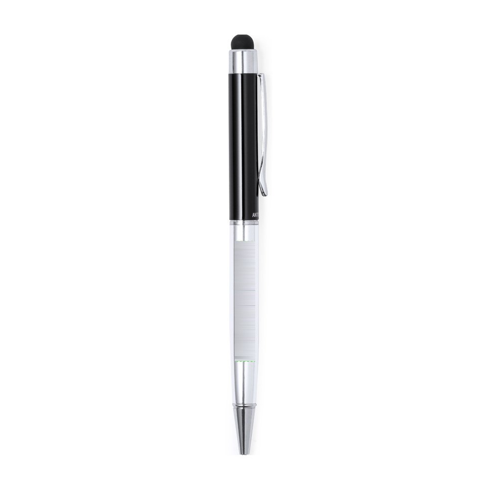 Touch-Screen Balpen Yago — drukvlak onderkant naast clip