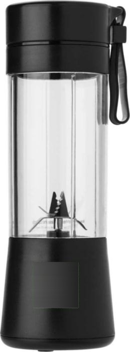 Elektrische blender Santosh | 320 ml — drukvlak achterzijde