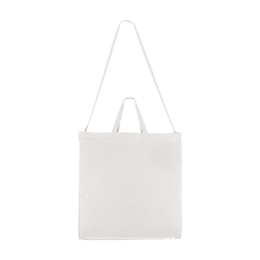 Katoen Tote OEKO-TEX® 40 x 13 x 44cm 220g/m² — drukvlak groot op voorzijde