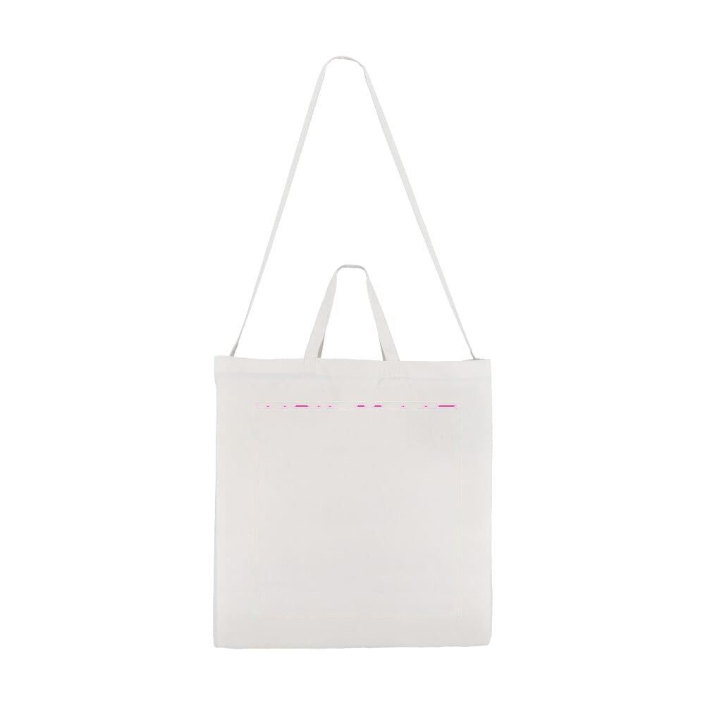 Katoen Tote OEKO-TEX® 40 x 13 x 44cm 220g/m² — drukvlak midden op voorzijde