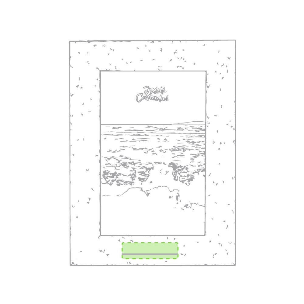 Fotolijst Tapex — drukvlak frame zijde 3