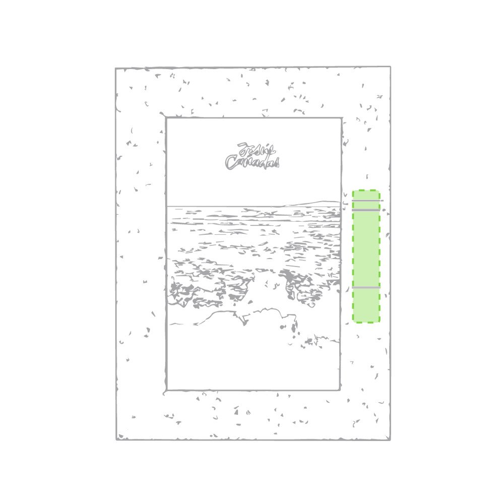 Fotolijst Tapex — drukvlak frame zijde 2