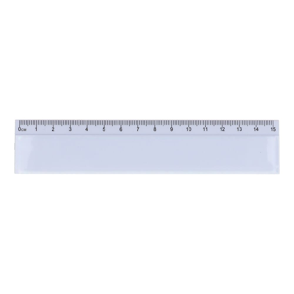 Liniaal 15cm — drukvlak bovenkant