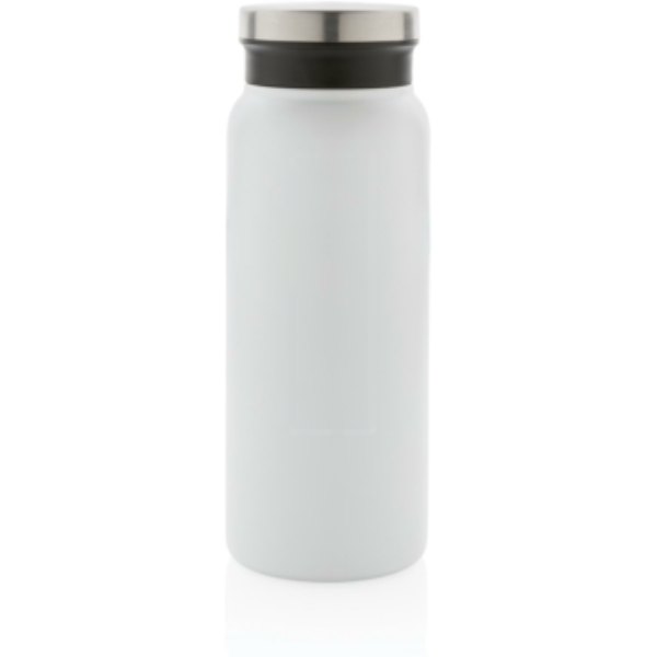 RCS gerecycled roestvrijstalen vacuümfles 600ML — drukvlak artikel achterzijde boven