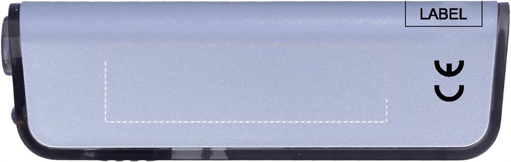 ALUTOOL - Multifunctionele LED-zaklamp — drukvlak links zijde