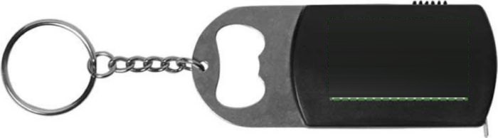 Sleutelhanger met flesopener Karen — drukvlak bovenzijde