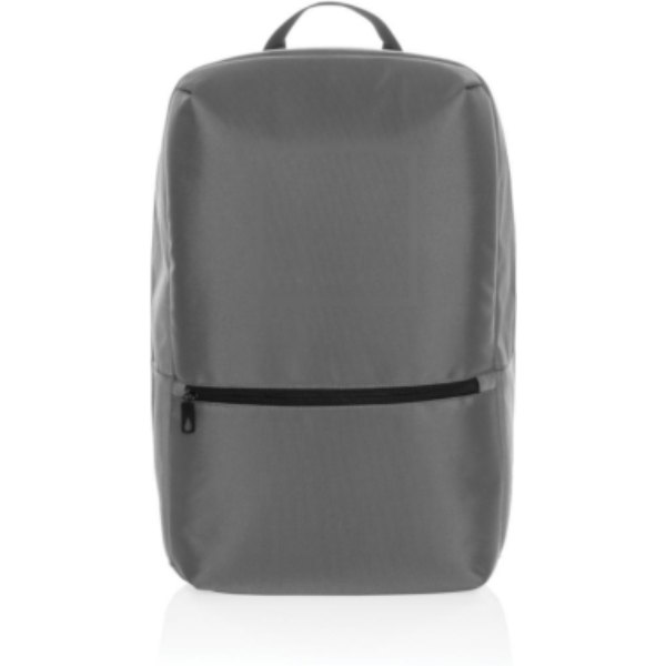 Impact AWARE™ 1200D Minimalist 15.6" laptoprugzak — drukvlak artikel voorzijde boven