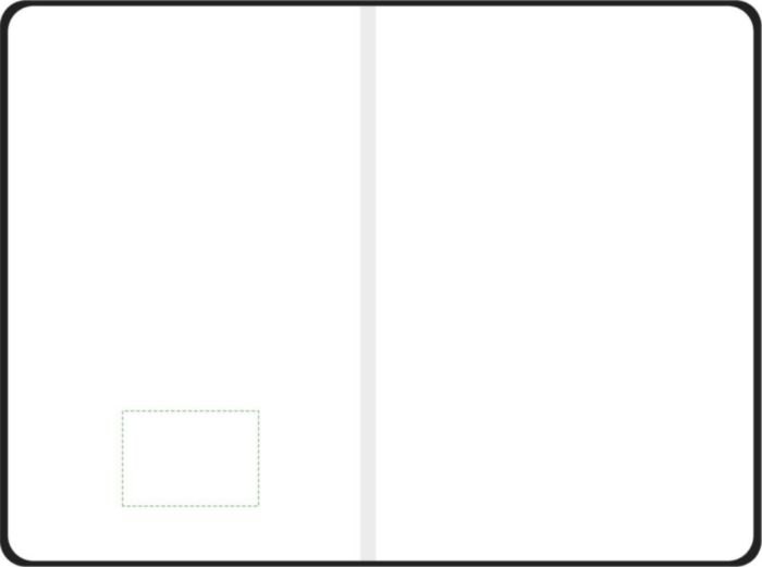 Notitieboek Evangeline | Gerecycled karton | A5 | Gelinieerd — drukvlak binnenzijde