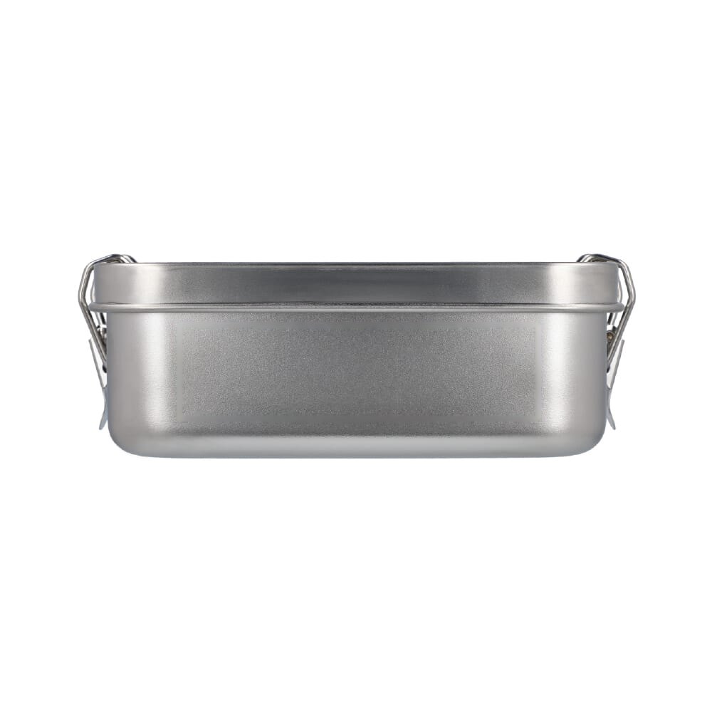 Roestvrij stalen lunchbox — drukvlak voorzijde