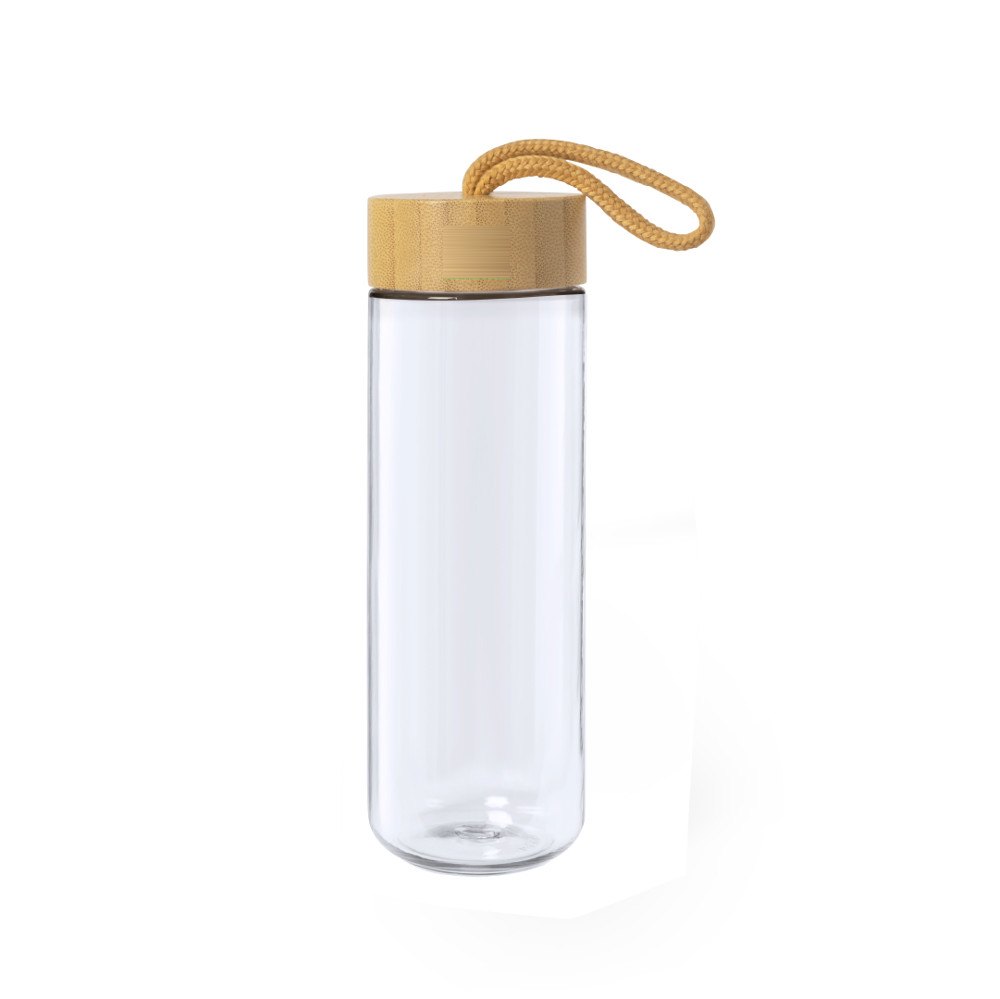Fles Lurok — drukvlak aan de zijkant van het deksel