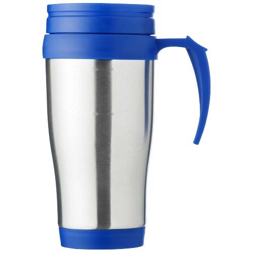 Sanibel 400 ml geïsoleerde thermosbeker — drukvlak voorzijde