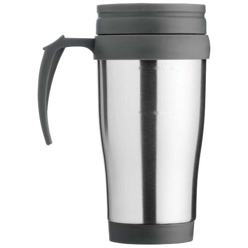 Sanibel 400 ml geïsoleerde thermosbeker — drukvlak achterzijde