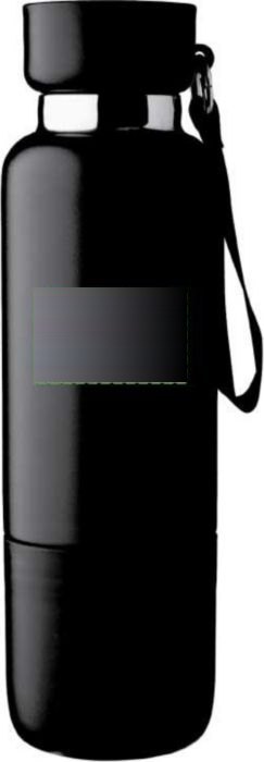 Geïsoleerde fles Lieselotte | 500 ml — drukvlak zijkant