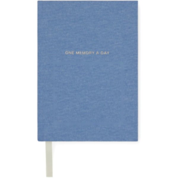 VINGA One memory a day GRS gerecycled papieren dagboek — drukvlak artikel voorzijde onder