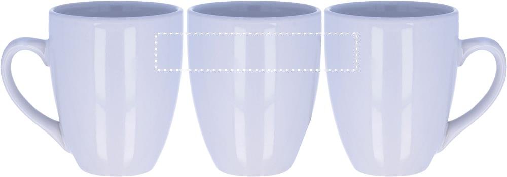 SENSA - Geglazuurde mok, 160 ml — drukvlak drukvlak 1