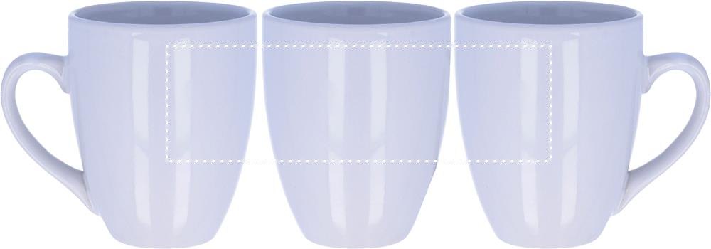 SENSA - Geglazuurde mok, 160 ml — drukvlak mok