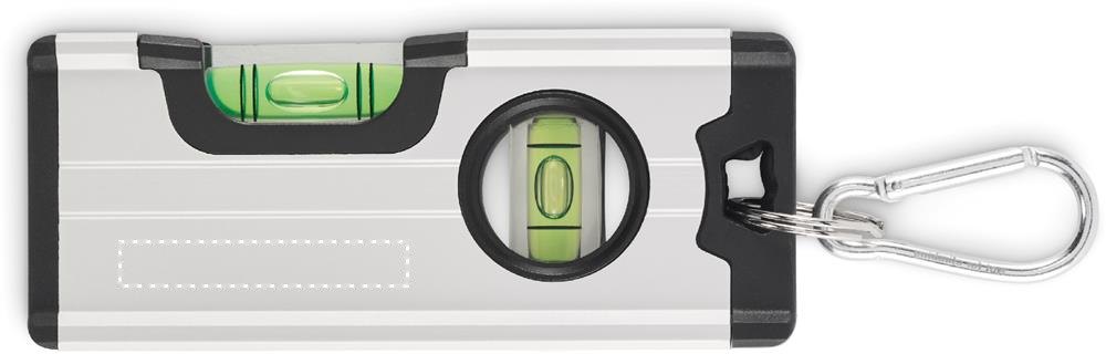 MAGNEL - Mini magnetische aluminium wate — drukvlak linksonder op voorzijde