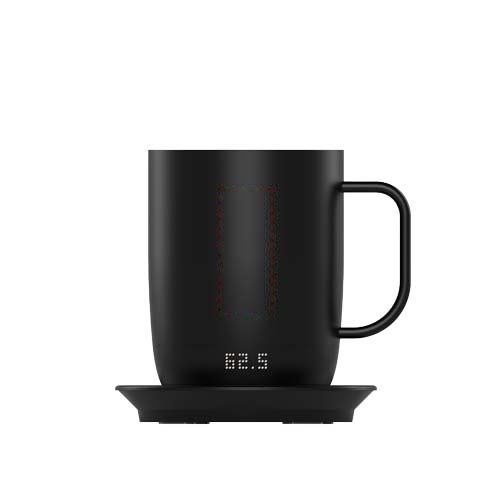 Prixton Tempo 300 ml slimme mok — drukvlak voorzijde