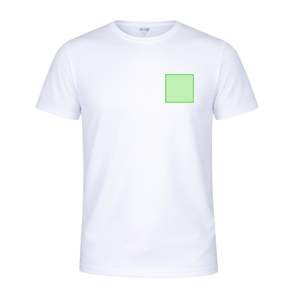 T-Shirt Volwassene Krusly — drukvlak linkerborst