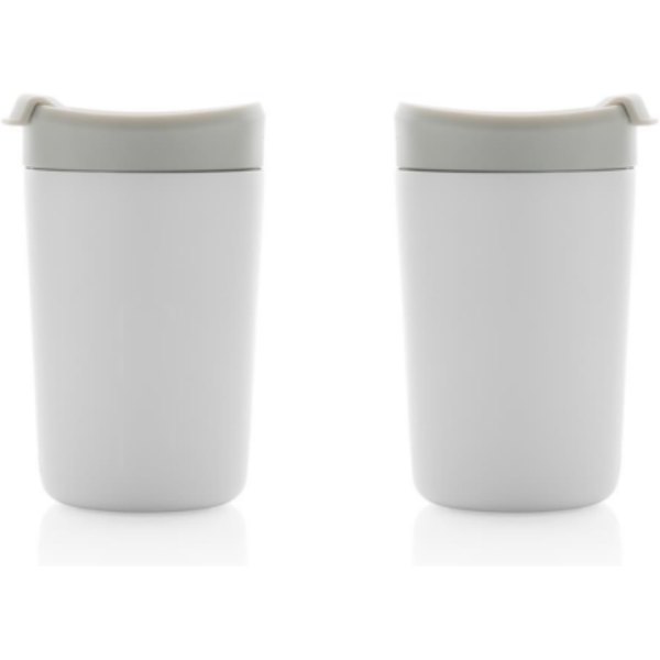 Avira Alya RCS gerecycled roestvrijstalen beker 300ML — drukvlak artikel links onder