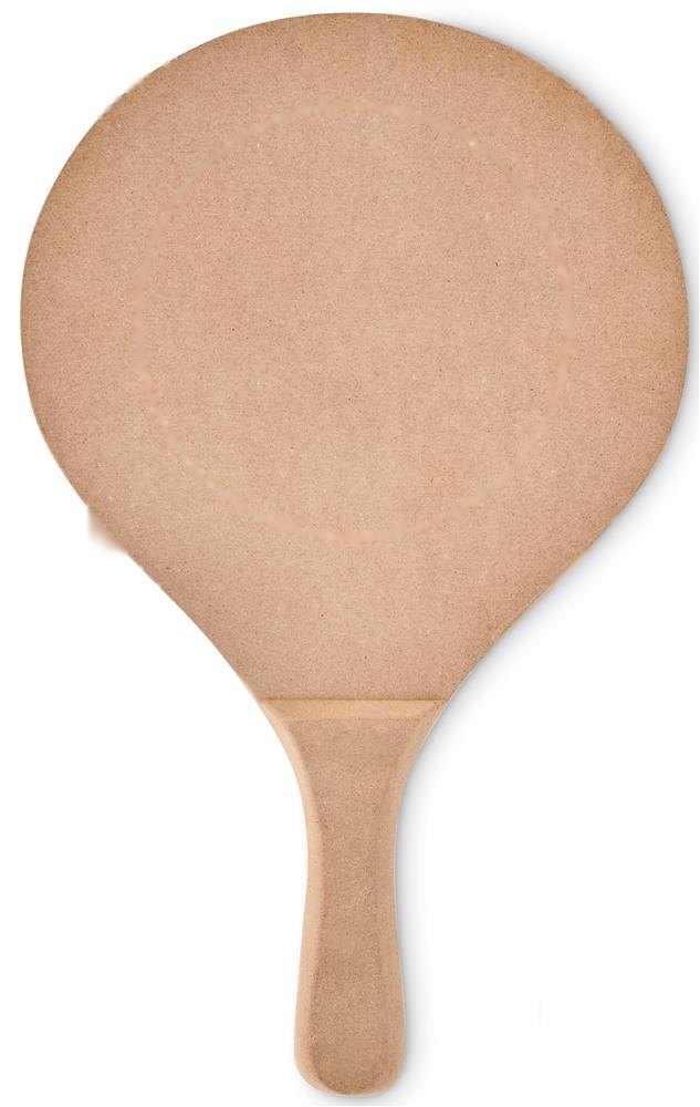 RAQUET - Strand tennisset — drukvlak racket 1 zijde 1