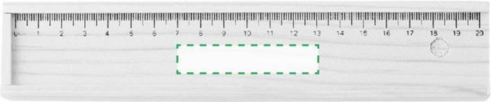 Tekenstift-set Carmelita | Houten doos — drukvlak bovenzijde