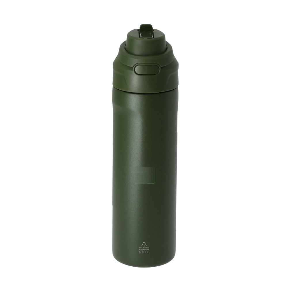 Thermoskan-Fles Ninivek — drukvlak midden voorzijde klein