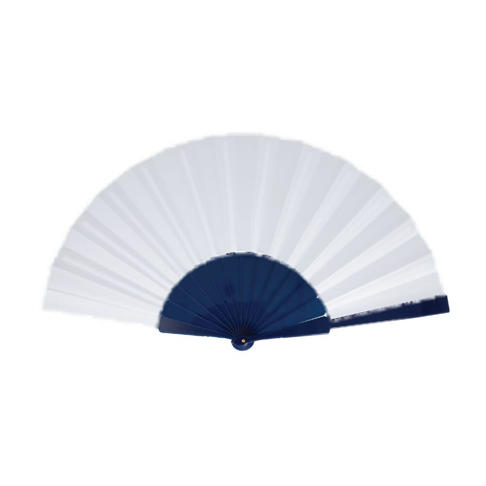 Waaier plastic & polyester — drukvlak rondom