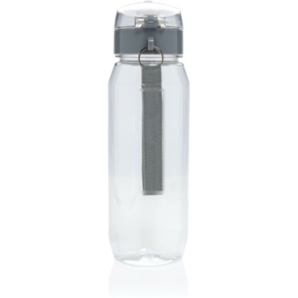 Yide RCS Gerecyclede PET lekvrije afsluitbare fles 800ml — drukvlak artikel achterzijde boven