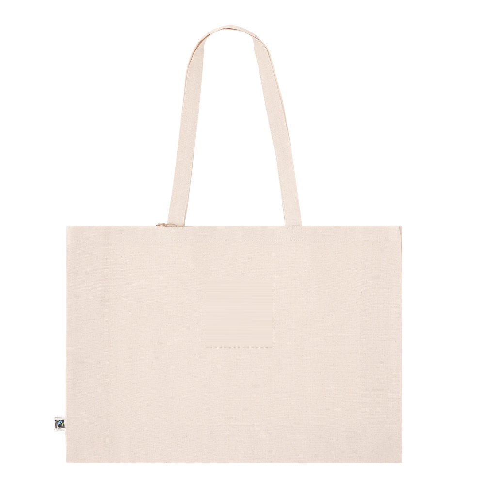 Tas Kimich Fairtrade — drukvlak midden achterkant