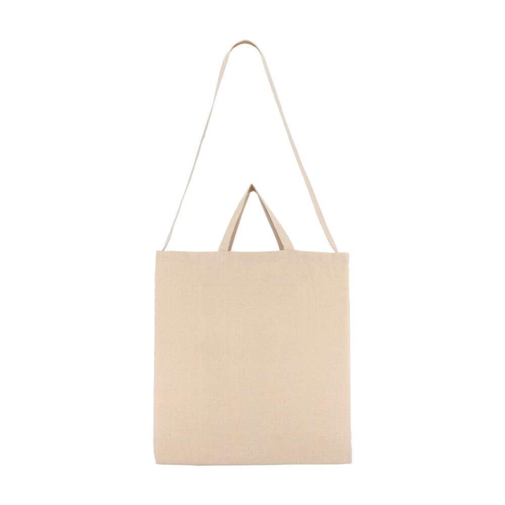 Katoen Tote OEKO-TEX® 40 x 13 x 44cm 220g/m² — drukvlak verticaal op voorzijde