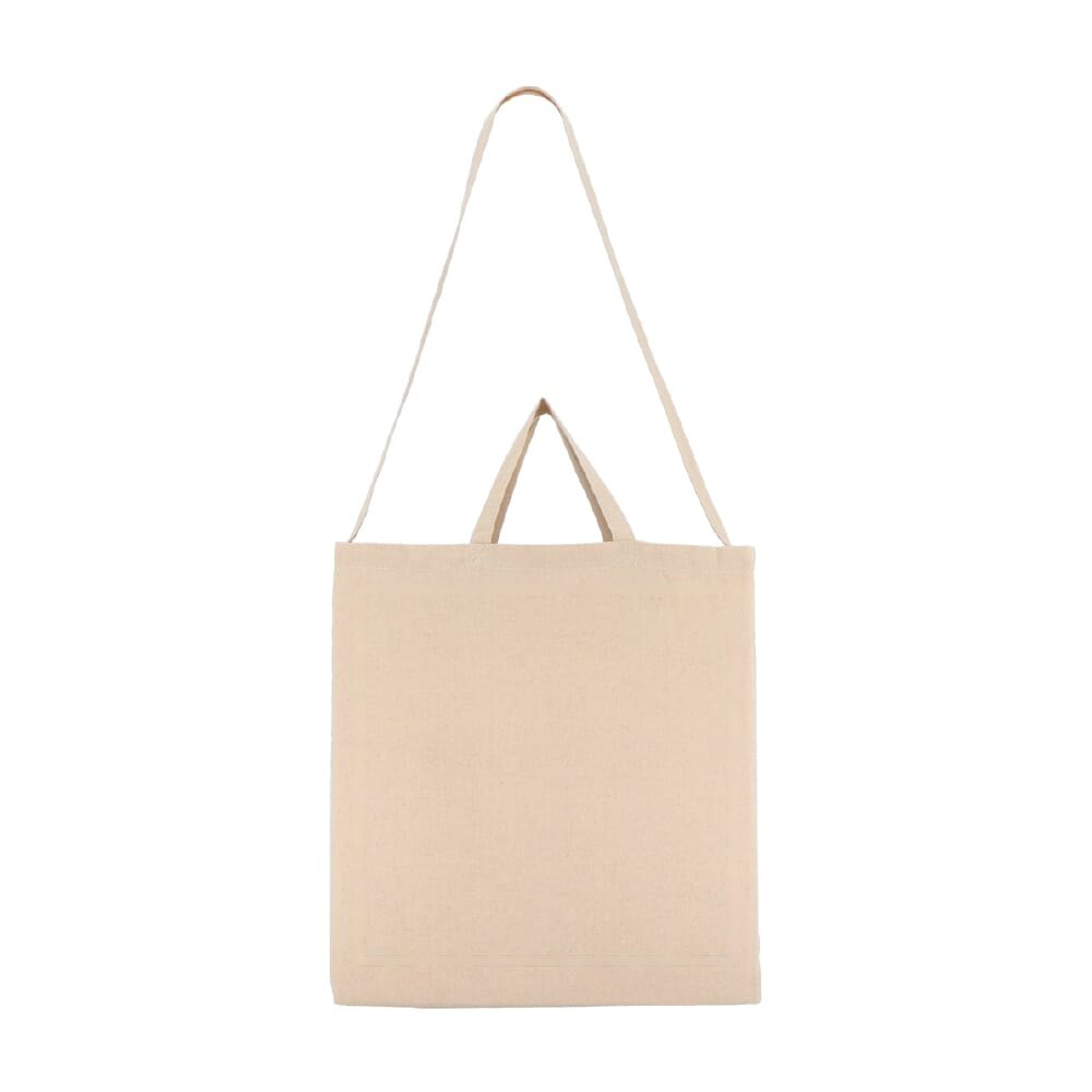 Katoen Tote OEKO-TEX® 40 x 13 x 44cm 220g/m² — drukvlak groot op achterzijde