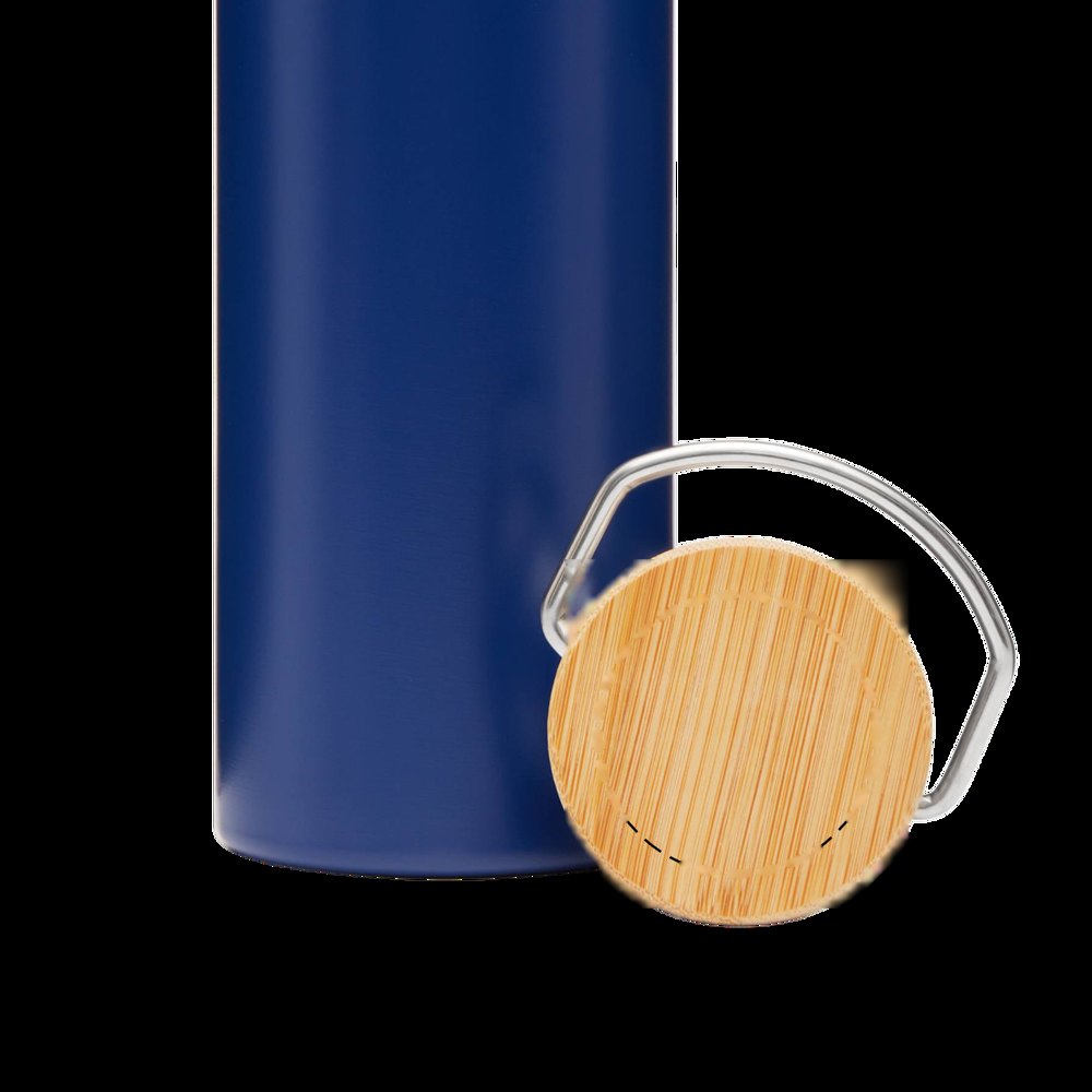 ECO FLAVOUR - Vacuümdrinkfles — drukvlak gecentreerd op de deksel