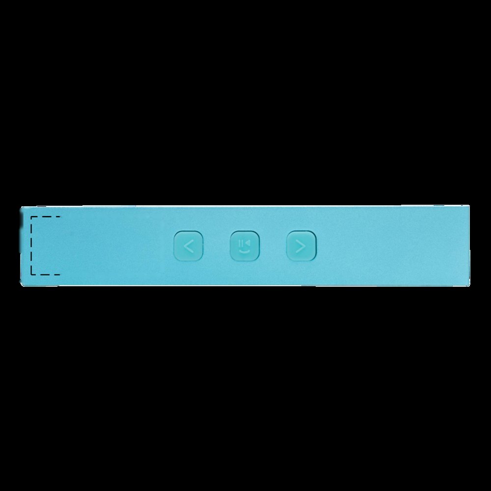 BRICK - Wireless speaker — drukvlak op de links zijde van de buttons