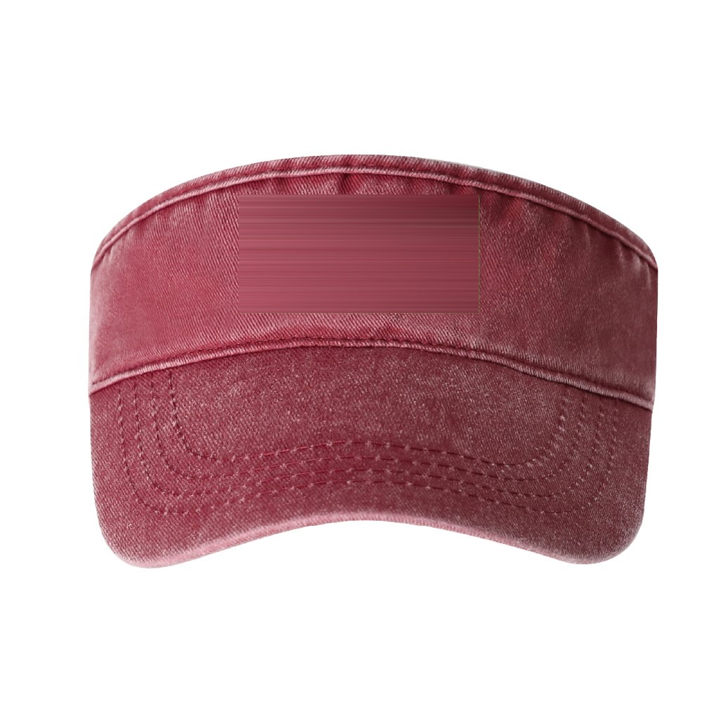 Zonneklep Kilats — drukvlak op de voorkant