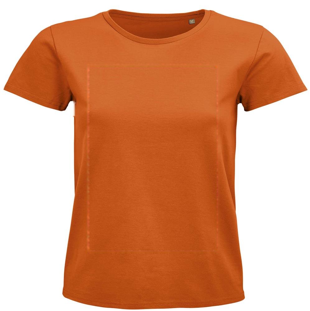 PIONEER WOMEN - PIONEER DAMES T-Shirt 175g — drukvlak voorzijde