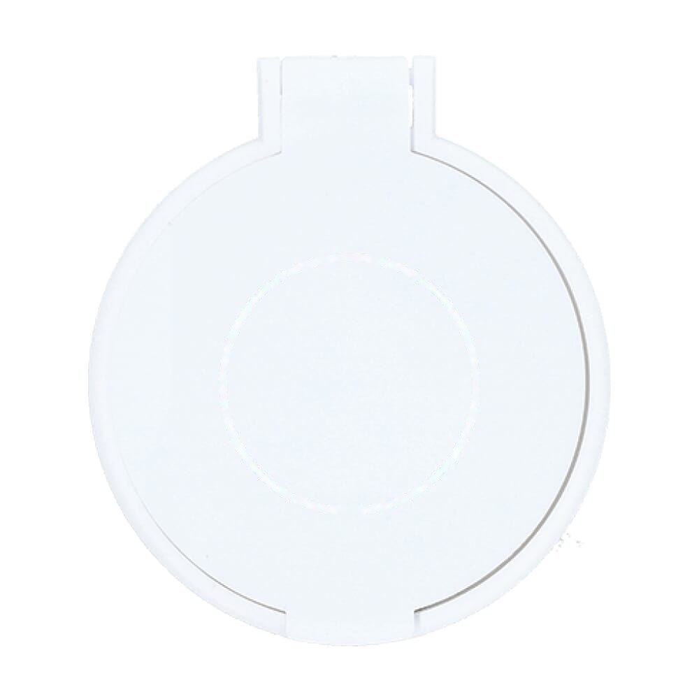 Kleine compacte spiegel Charm — drukvlak bovenkant