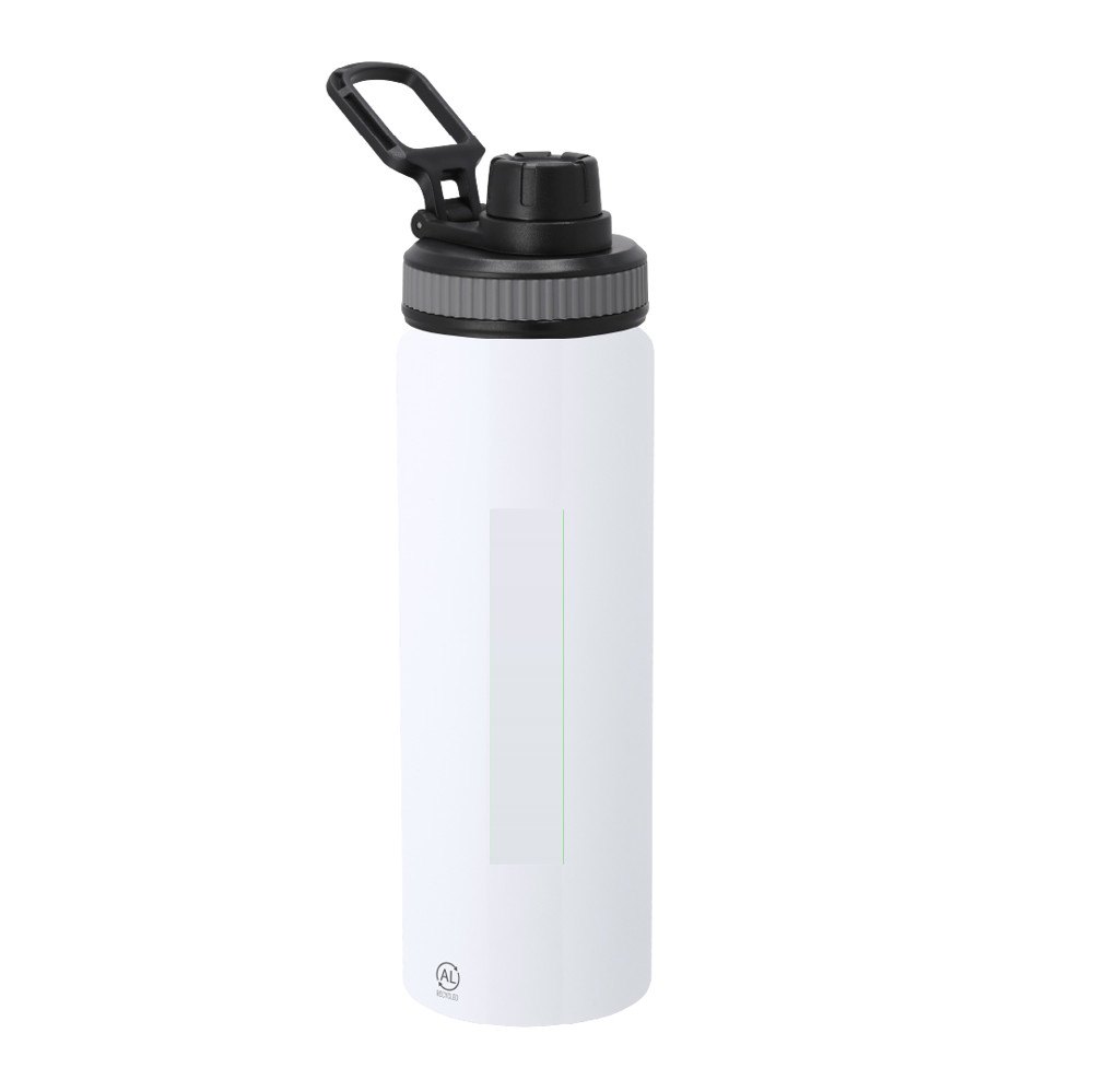 Fles Fouler — drukvlak verticale strook voorzijde