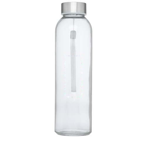 Bodhi 500 ml glazen drinkfles — drukvlak voorzijde
