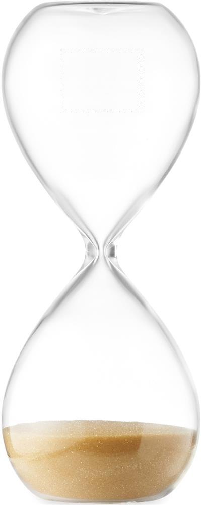 DESERT - Zandloper van 5 minuten — drukvlak hourglass zijde 1