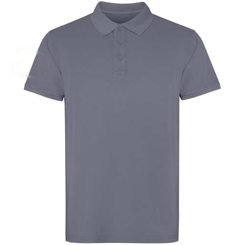 Cobain 200 g/m² unisex polo met korte mouwen — drukvlak rechter bicep