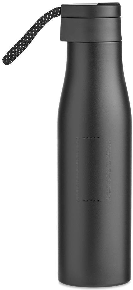 URSUS - Dubbelwandige drinkfles 600ml — drukvlak achterzijde
