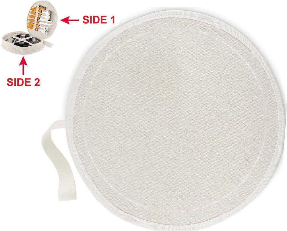 HUDSON - Picknickset voor 2 personen — drukvlak etui zijde 2