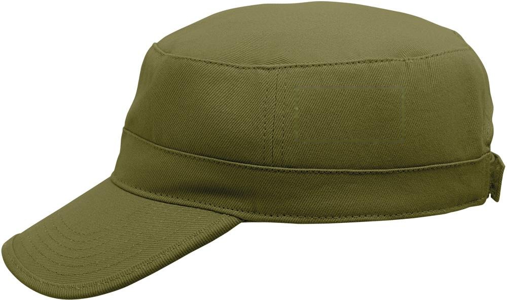 FIELD - Militaire pet 260g/m² — drukvlak links zijde